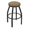 Holland Bar Stool Co 25" Swivel Counter Stool, Pewter Finish, Canter Sand Seat X802 - alternate 1